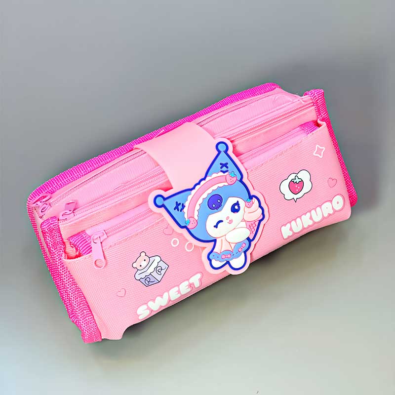 29420_01 جامدادی کرومی سه زیپ - Image 1