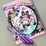 دفتر فانتزی ملودی حاشیه دار(40 برگ)