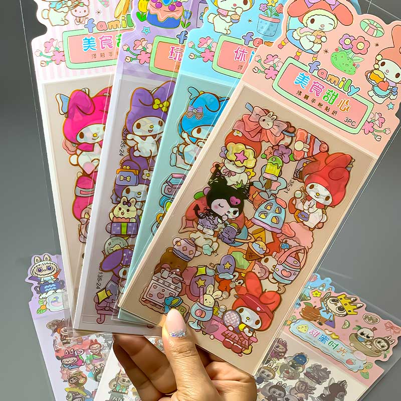 29916_01 برچسب استیکر فانتزی کرومی - Image 1