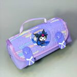 جامدادی دوزیپ دردار کرومی