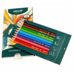 مداد رنگی آریا آرتیست ۱۲ رنگ جعبه مقوایی - Image 2